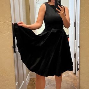 Women’s Black Vintage Style Dress MEDIUM NWT Anni Coco